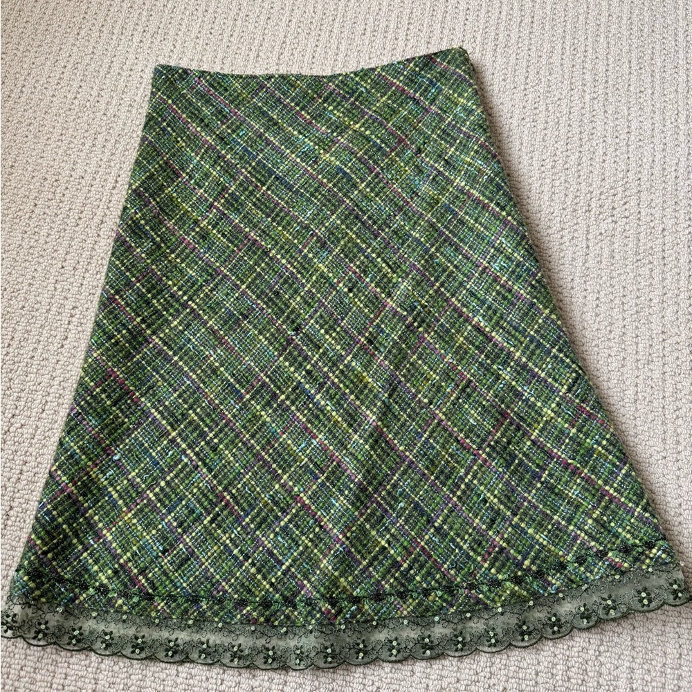 Express tweed skirt